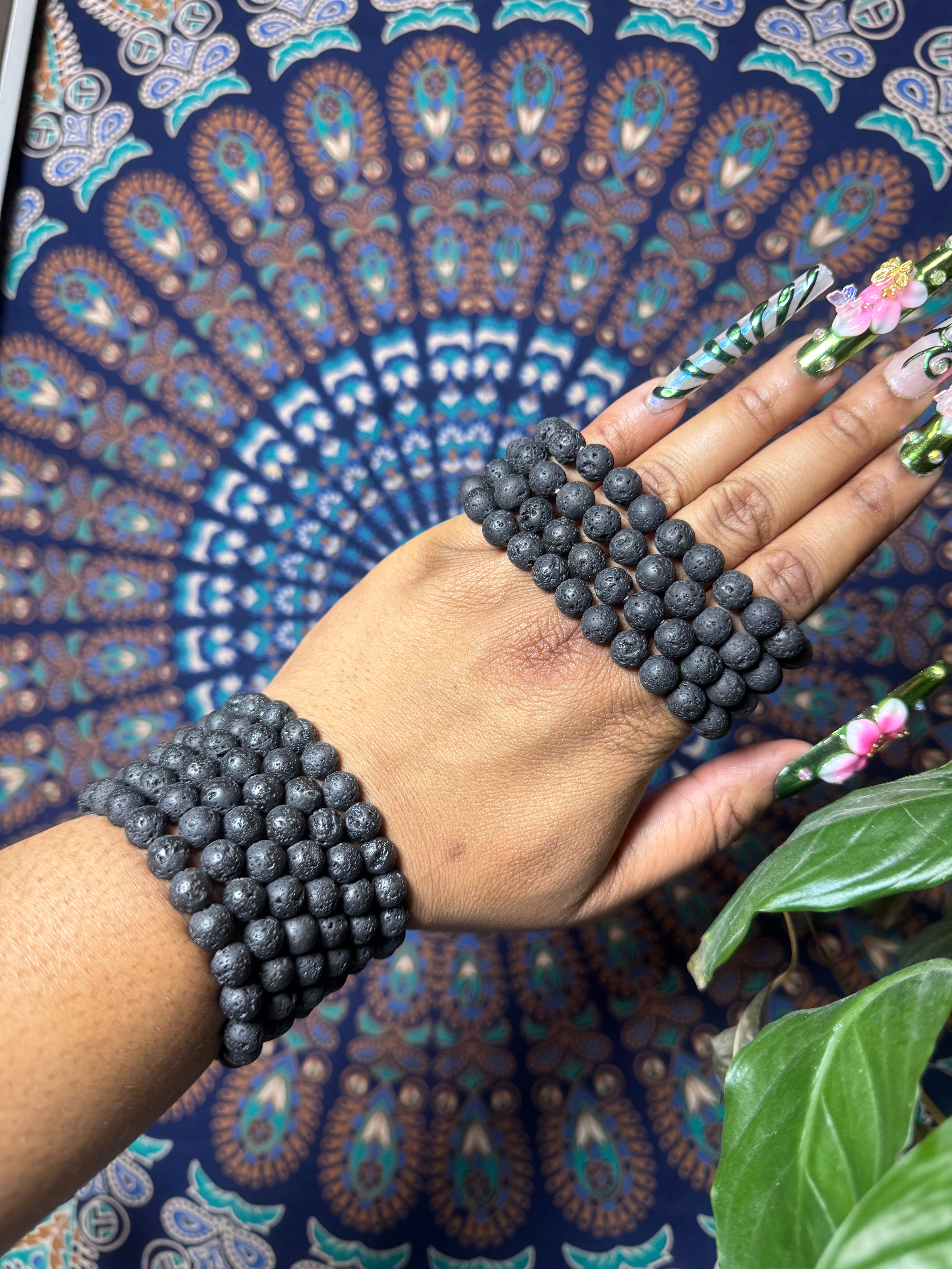 Bracelet Pierre de Lave – Ancrage & Force Volcanique
