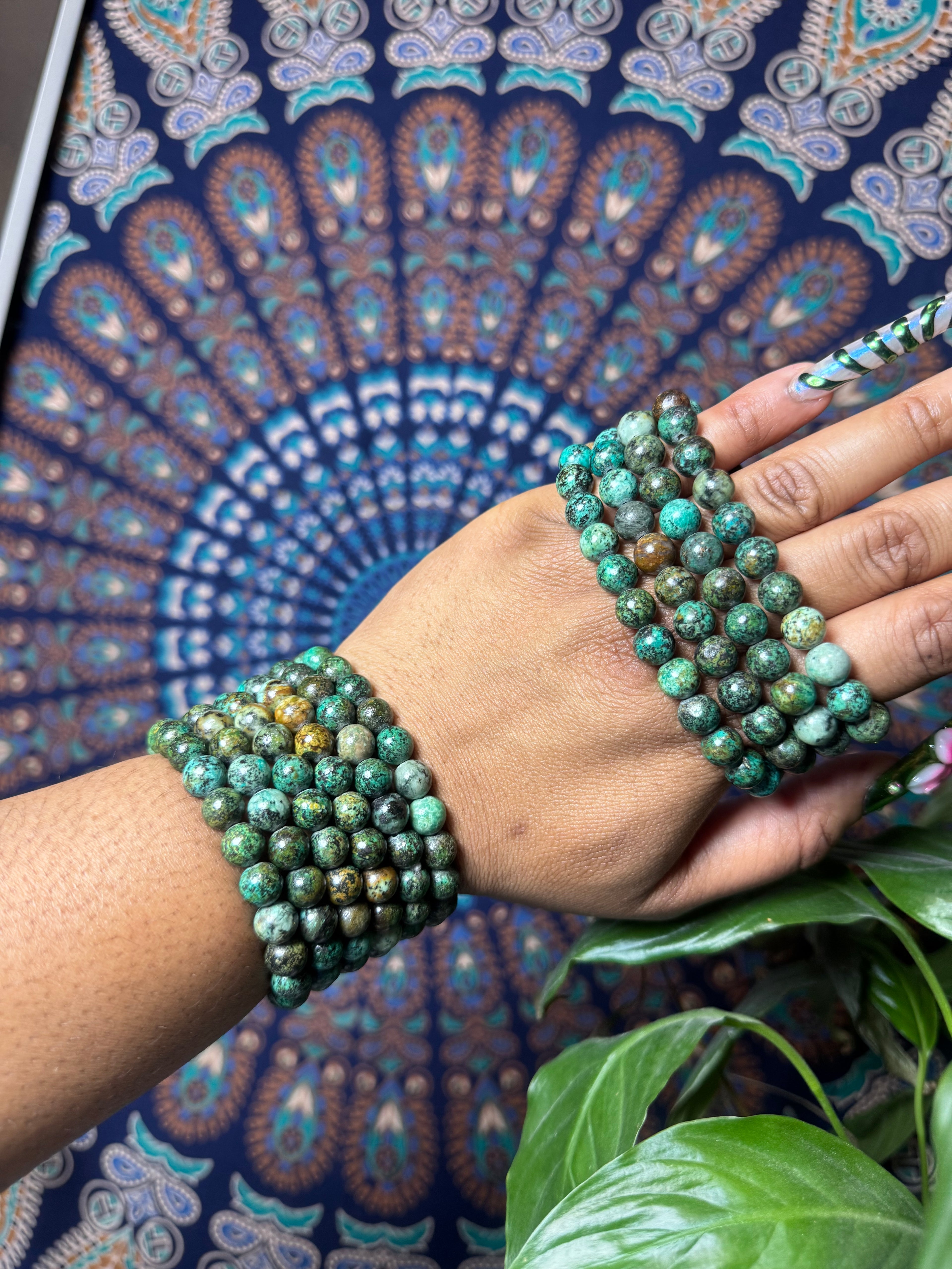 Bracelet Turquoise Africaine – Transformation & Sagesse Intérieure