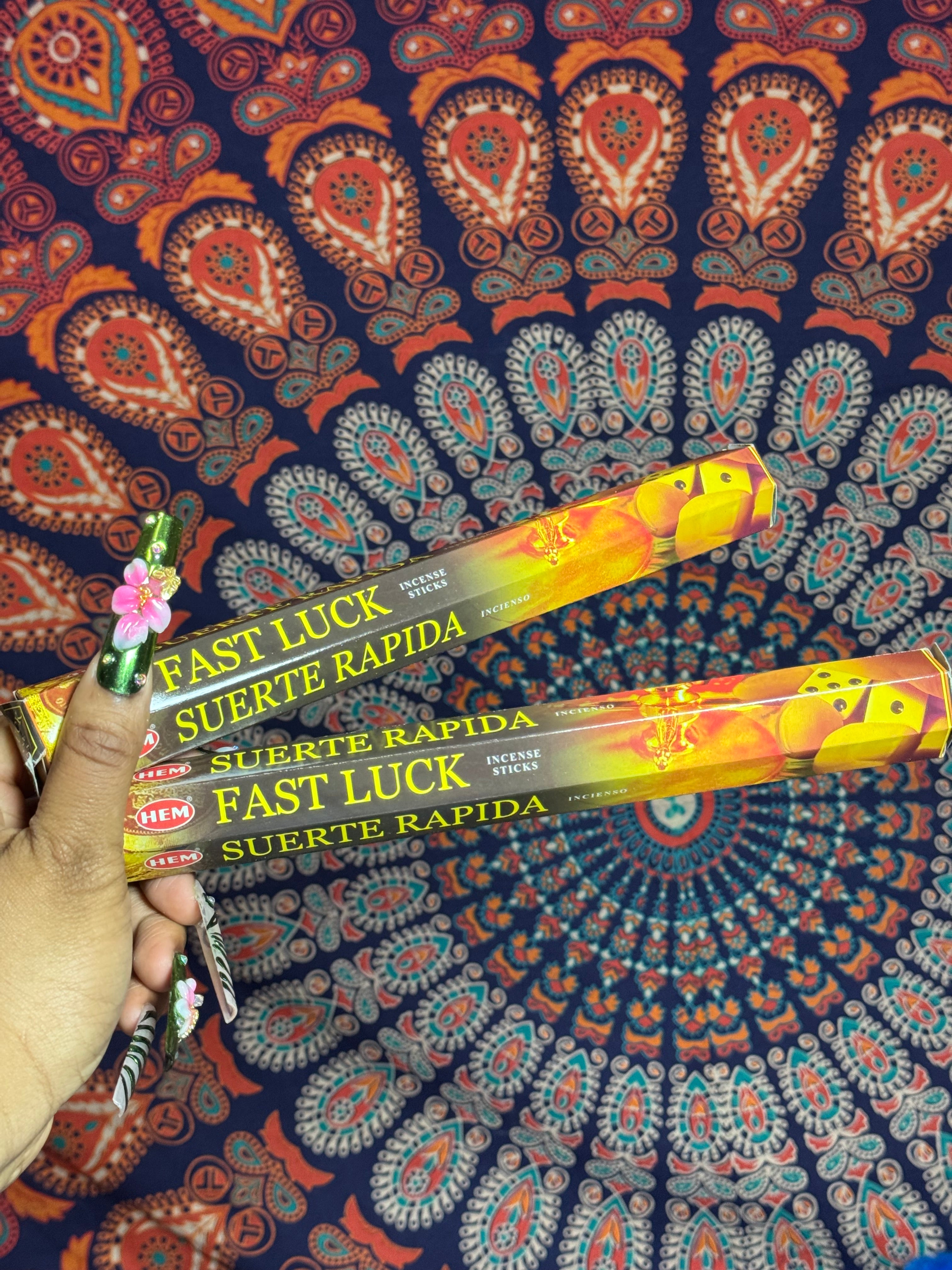 HEM - Bâtonnets d'encens Fast Luck Hexa