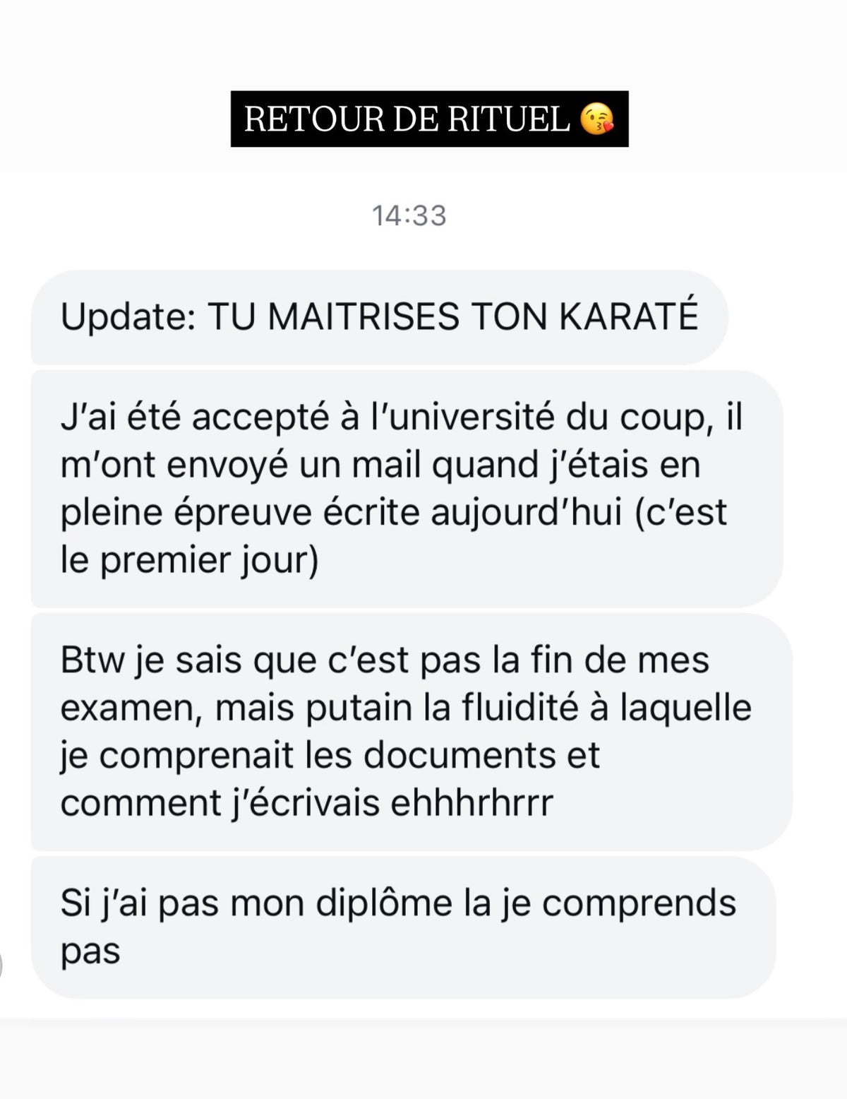Succès Examens