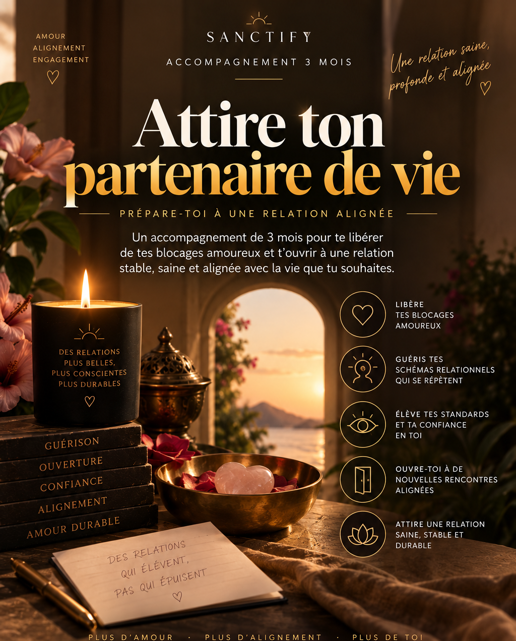 Attire ton partenaire de vie — Accompagnement 3 mois